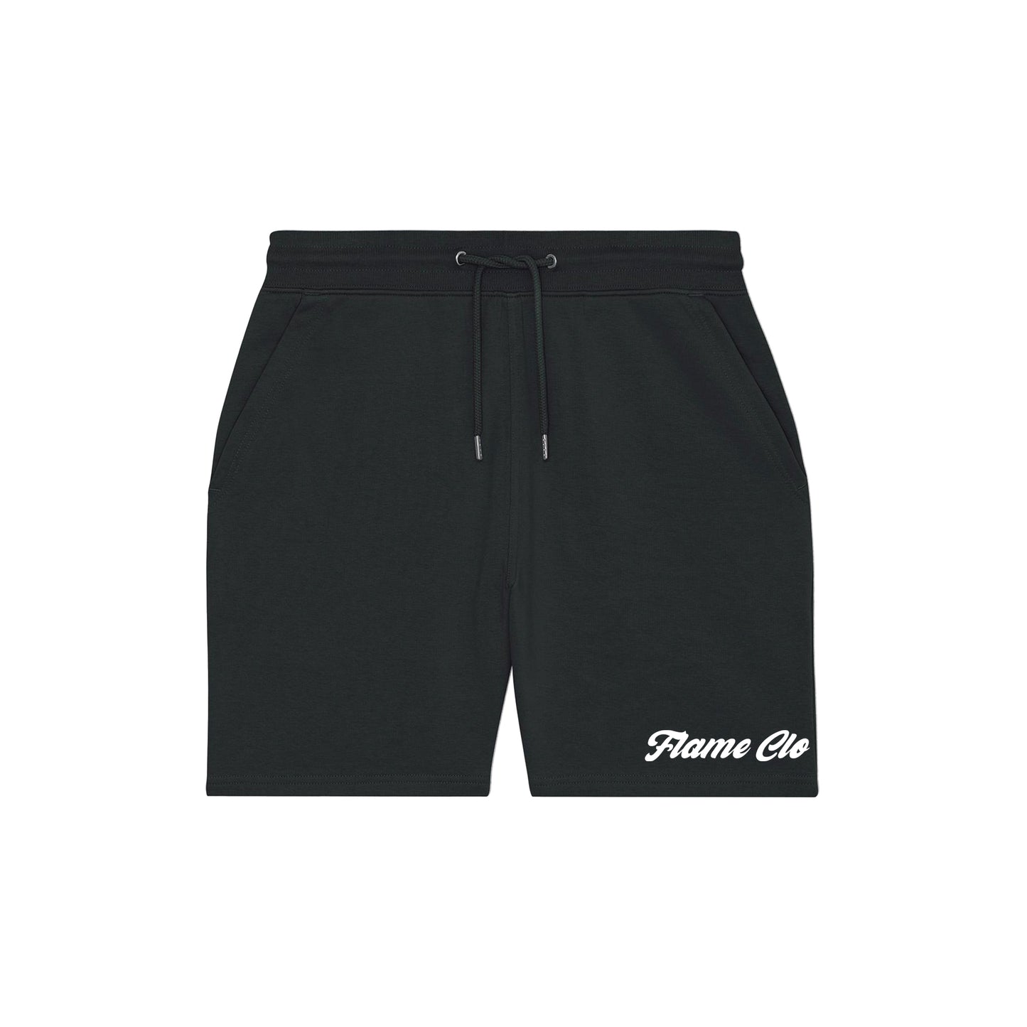 Flame Black Shorts